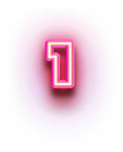 Neon Number One